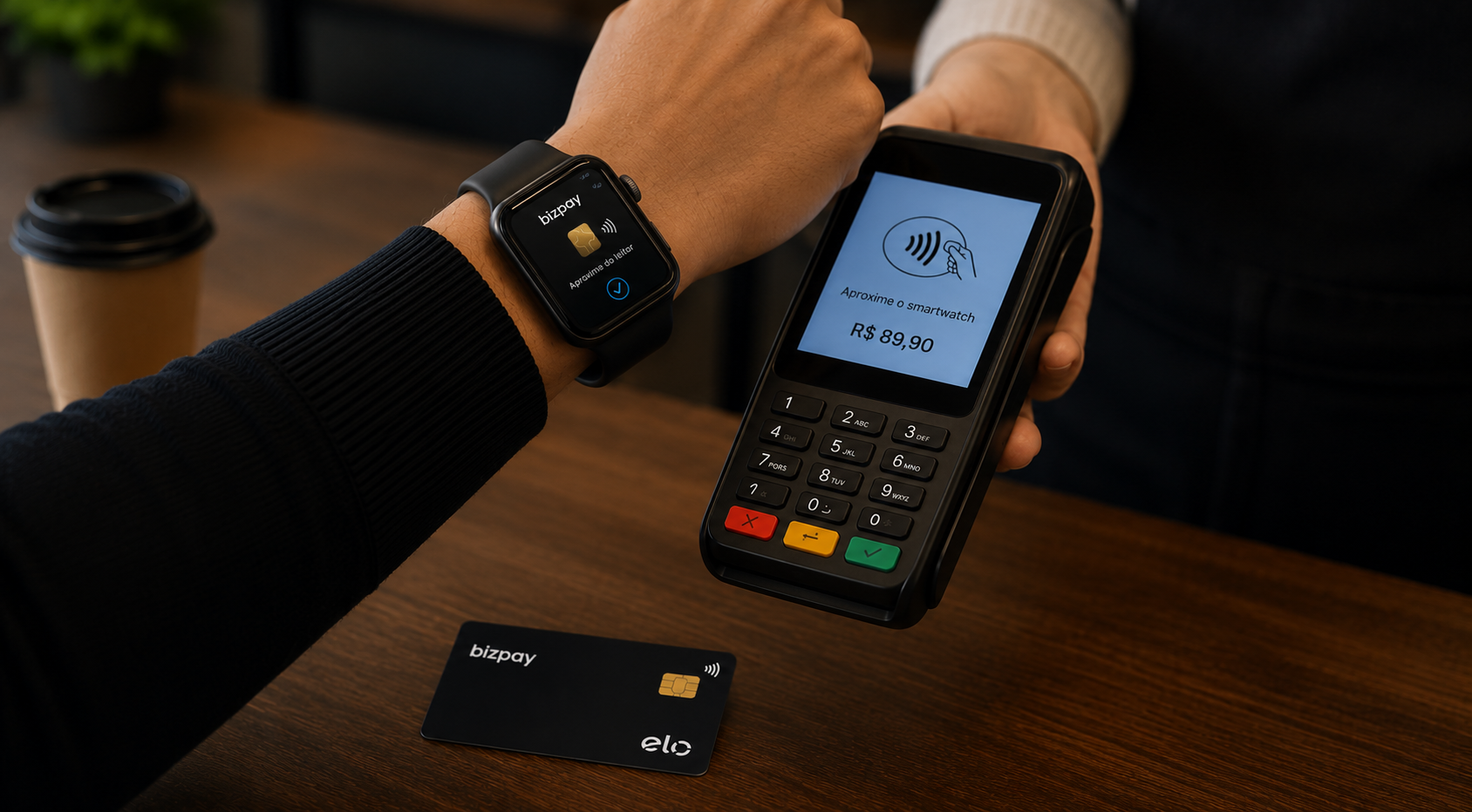 Pagamento via smartwatch